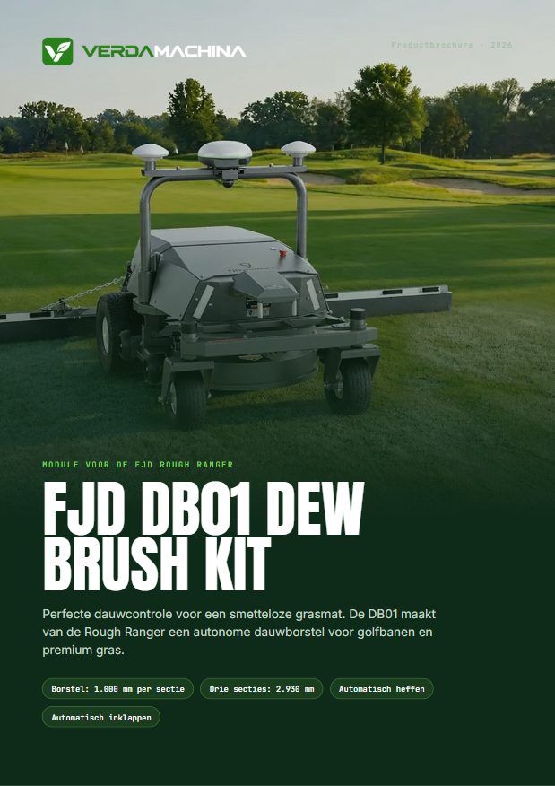 Cover van de FJD DB01 Dew Brush Kit brochure