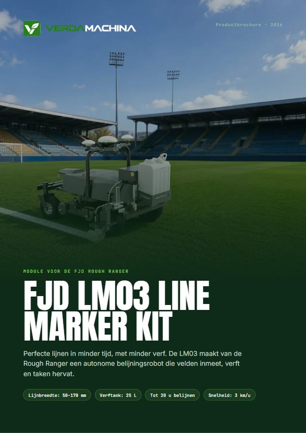 Cover van de FJD LM03 Line Marker Kit brochure