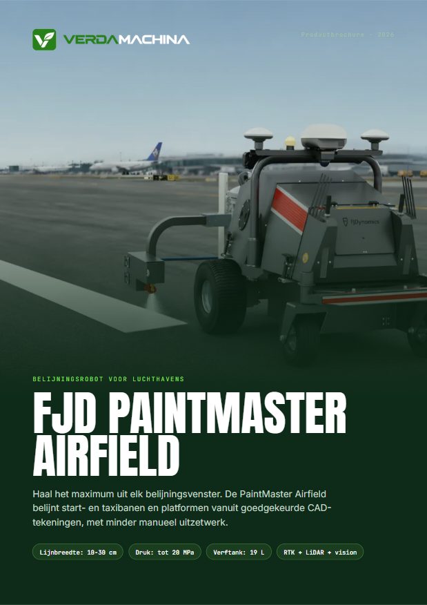 Cover van de FJD PaintMaster Airfield brochure
