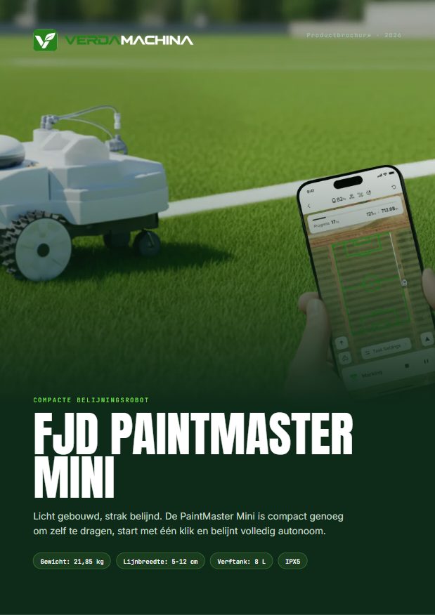 Cover van de FJD PaintMaster Mini brochure
