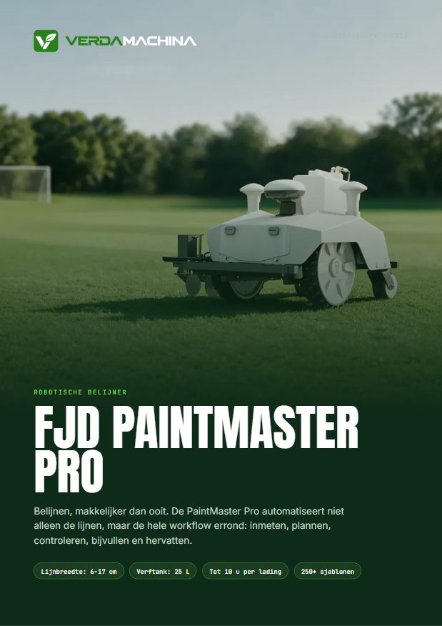 Cover van de FJD PaintMaster Pro brochure