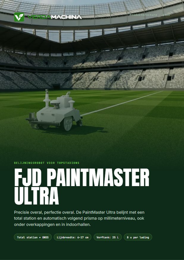 Cover van de FJD PaintMaster Ultra brochure