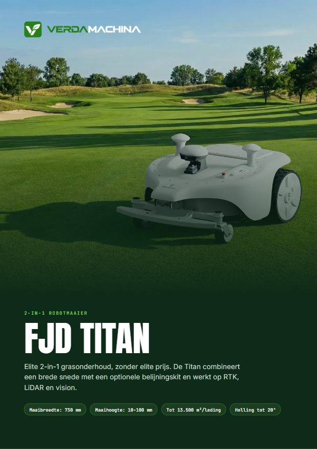 Cover van de FJD Titan brochure