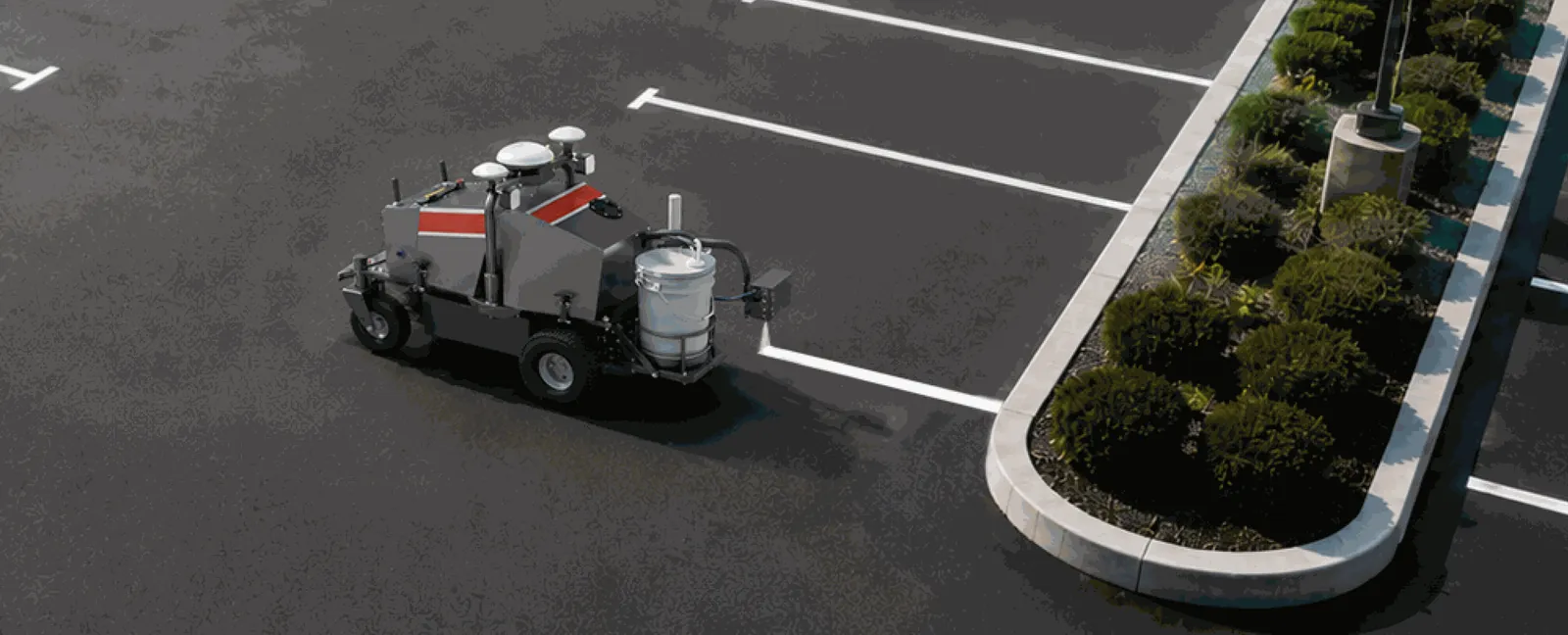 FJD PaintMaster Parking, Hogedrukbelijning